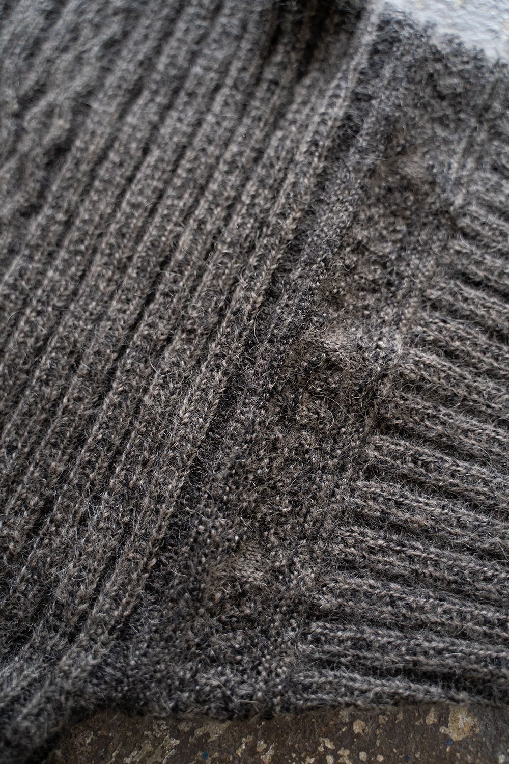 【25AW】Sekkei Mohair Knit(BROWN)