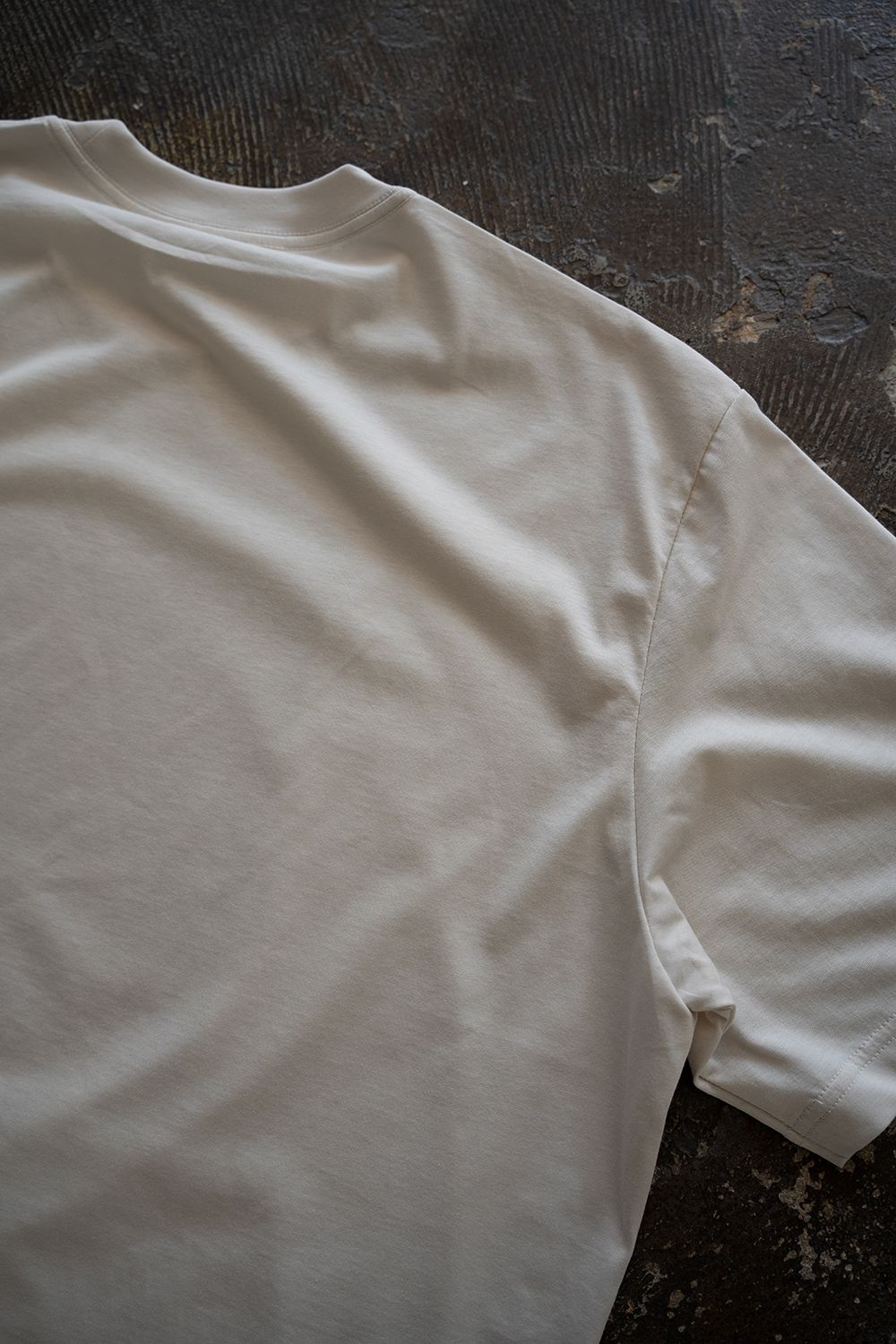 【26SS】シルクスクリーンプリントTシャツ(LIGHT BEIGE)
