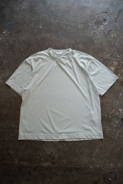 【ラスト1点】【23SS】強撚コットンスプリットヨークTシャツ(MINT)