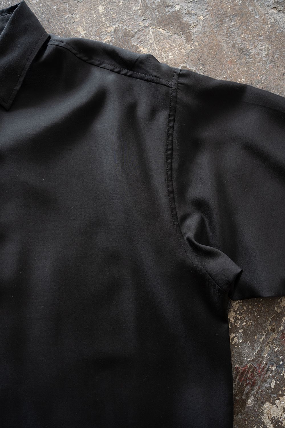 【26SS】Sheer Light Shirt/シアーライトシャツ(BLACK)