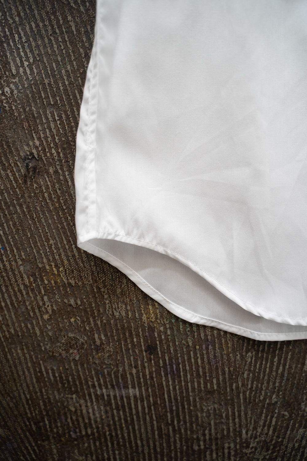 【ラスト1点】【24SS】両胸ポケット半袖ブロードシャツ(WHITE)