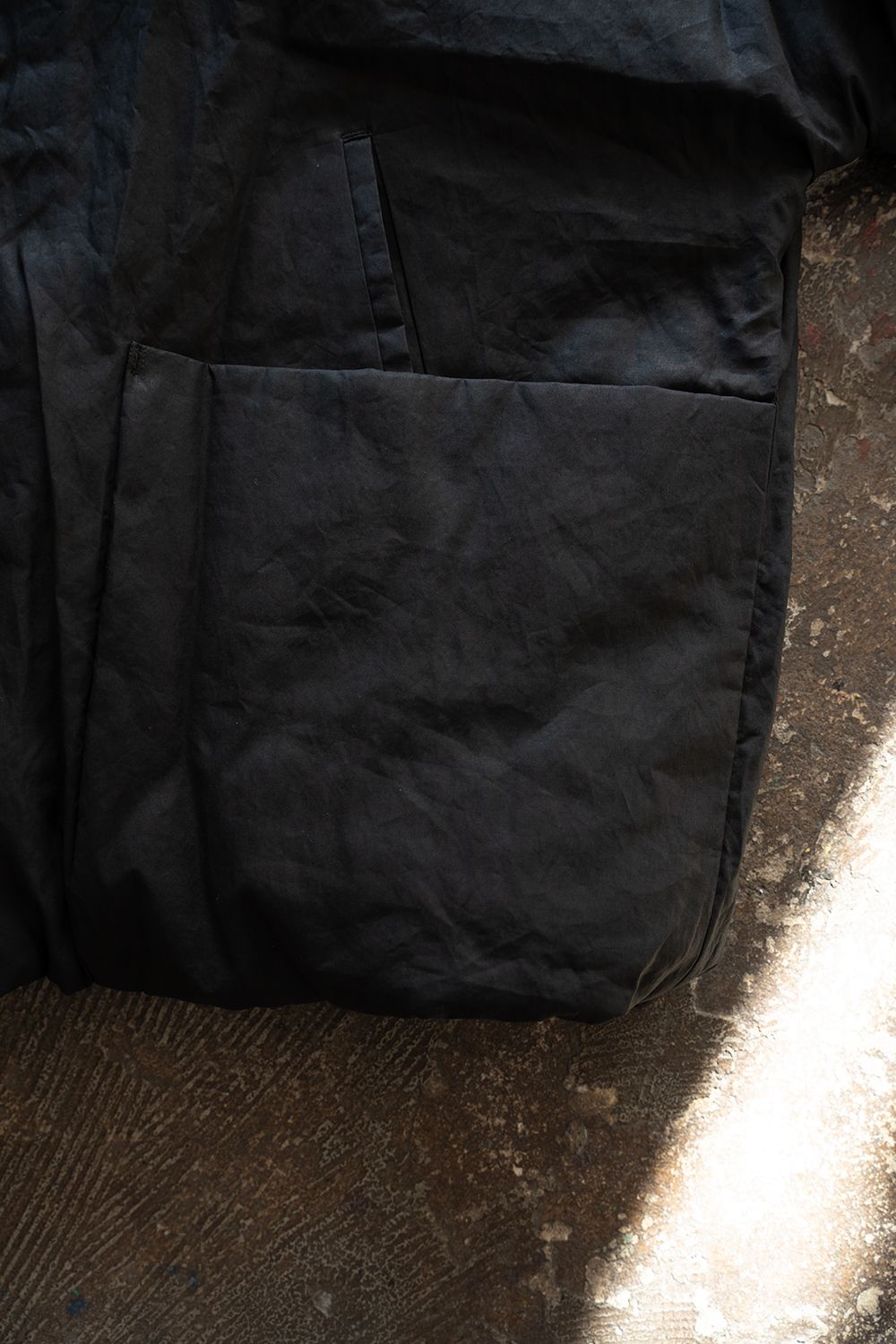 【26AW】シンサレートスタンドカラーブルゾン(INK BLACK)