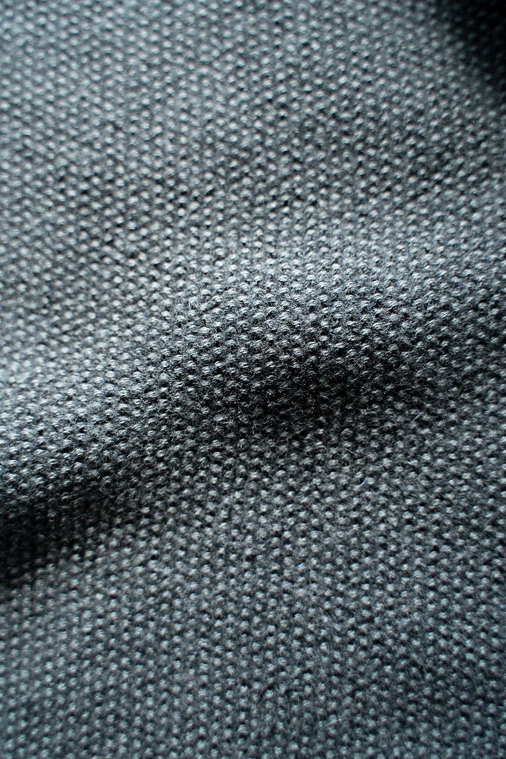 【ラスト1点】【22AW】カシミア混クルーネックニット(SLATE BLUE)