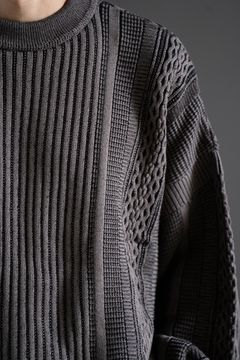 【ラスト1点】【24AW】Kuchiba Knit(CHARCOAL)