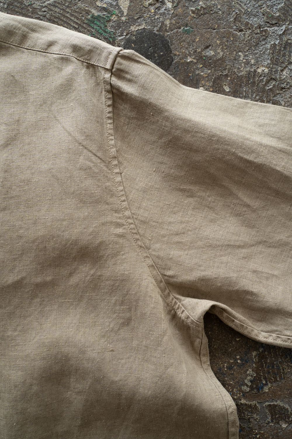 大麻シャツ 3(珈琲)