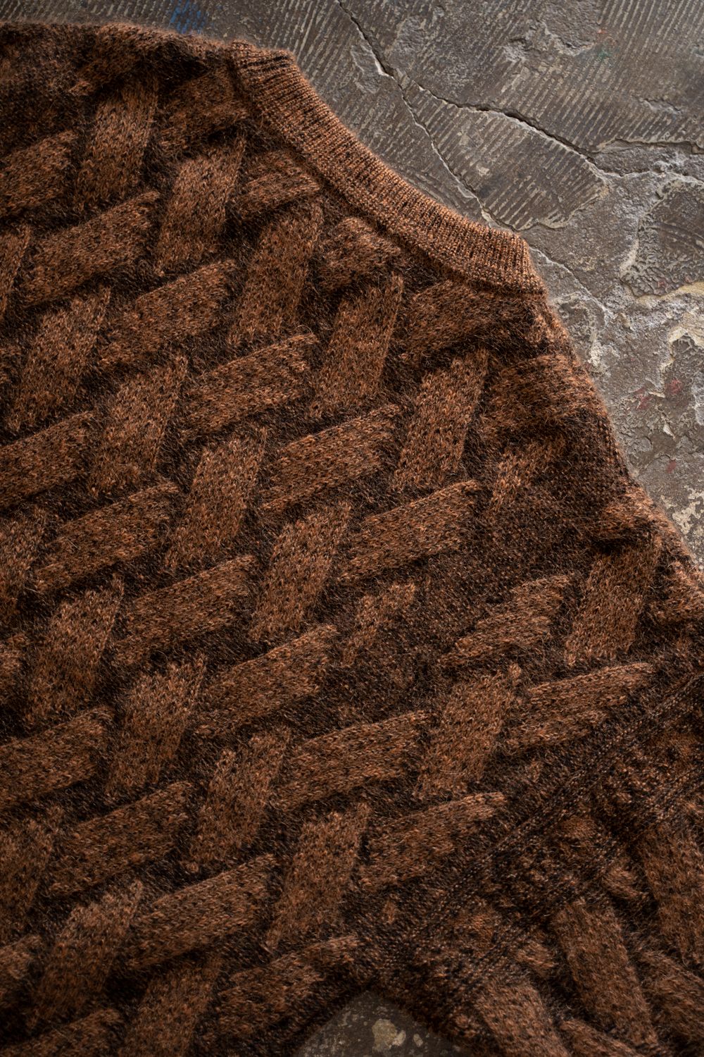 【26AW】Ochiba Mohair Knit(ORANGE)