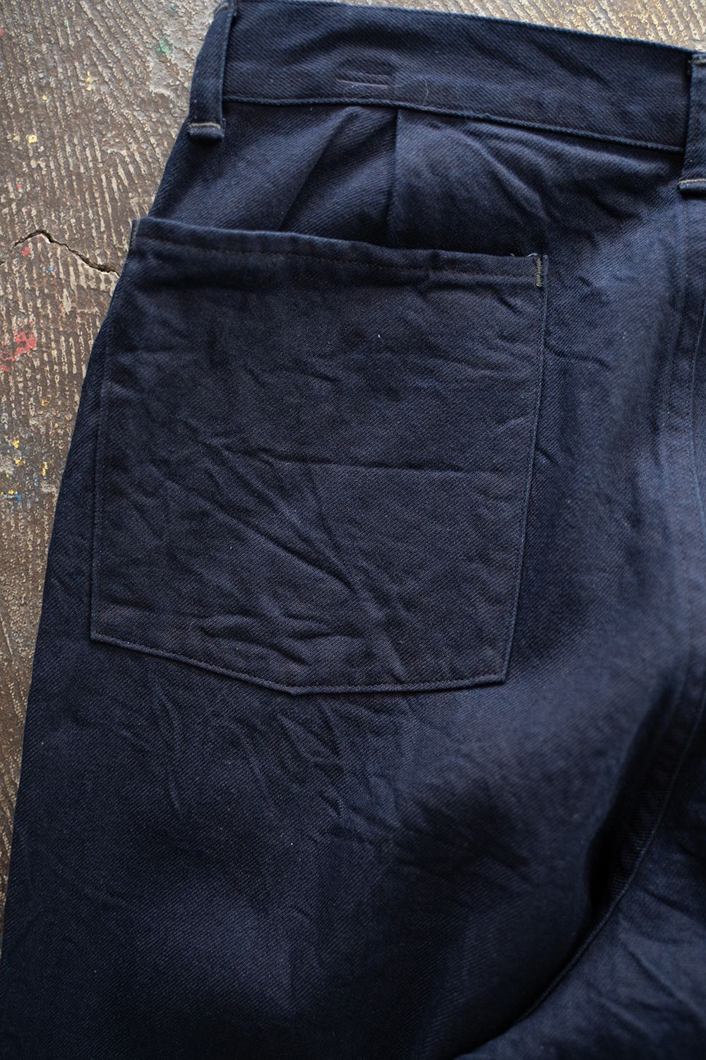 STILL BY HAND - 【25SS】11.5ozデニムストレートパンツ(DARK