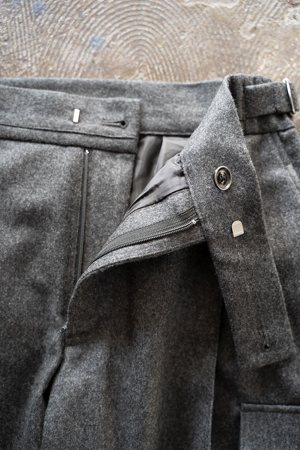 SAYATOMO - 【ラスト1点】【22AW】2-Tack Flannel Cargo Pants/2タック 