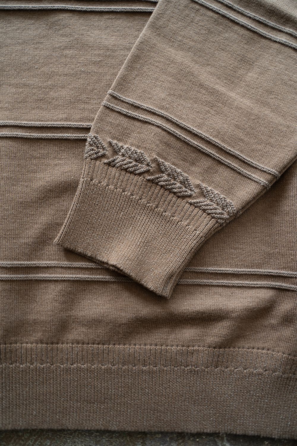 YASHIKI - Hamon Knit(MOCHA) | Salty