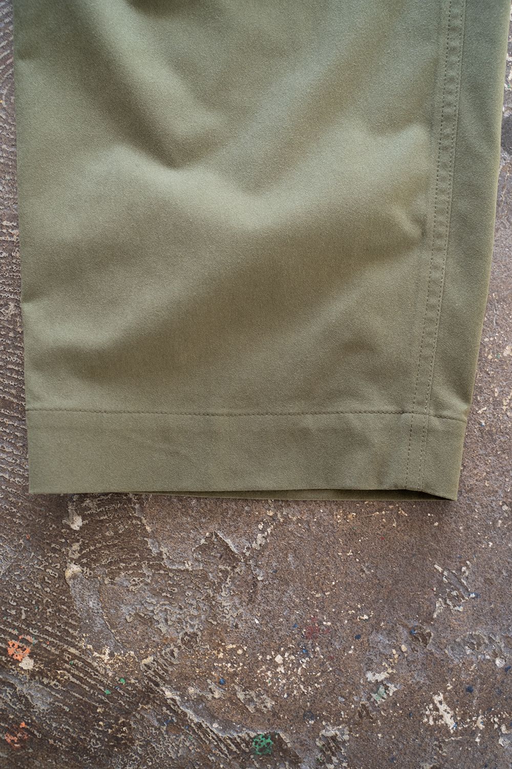 【ラスト1点】【22AW】2-Tack Baker Pants/2タックベイカーパンツ(OLIVE)