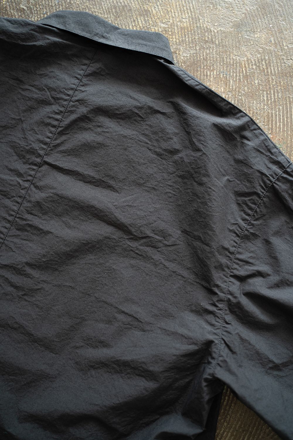 【ラスト1点】【25SS】ガーメントダイカバーオール(INK BLACK)