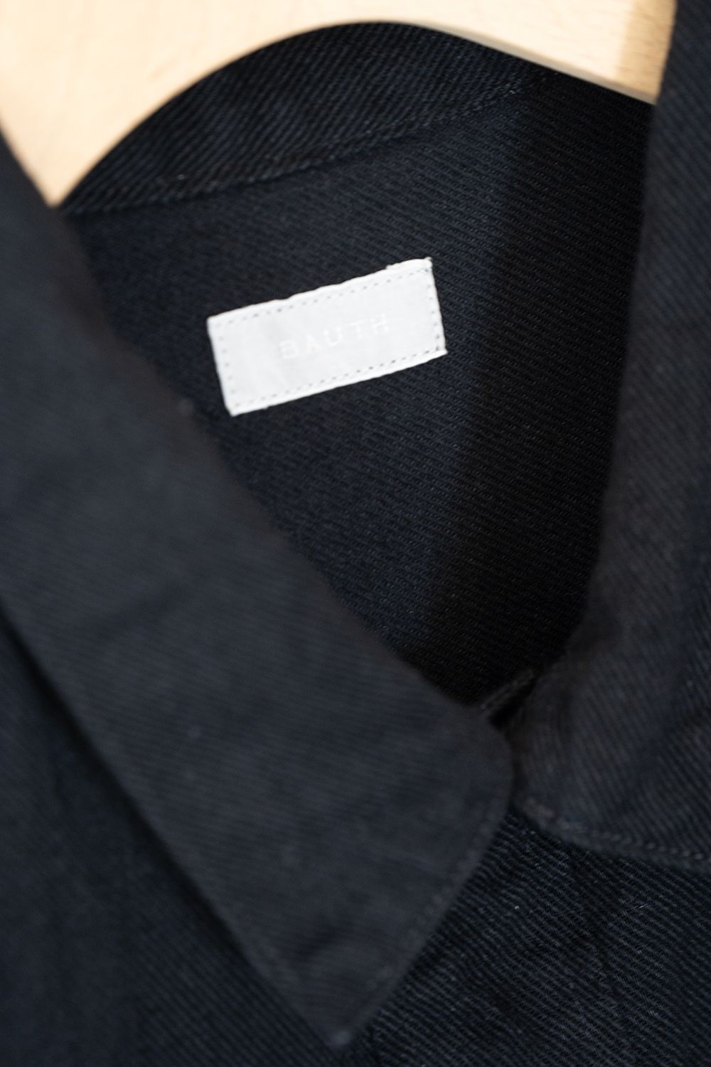 【ラスト1点】【25AW】Black Twill Blouson(BLACK)