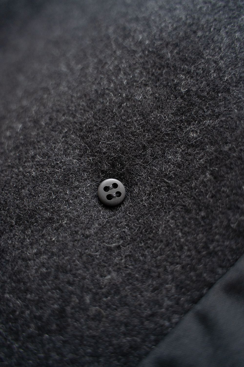 【ラスト1点】【24AW】Wool Semi P Coat(BLACK)
