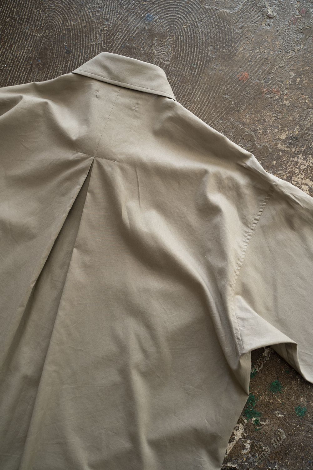 【25AW】Air Lawn L/S Shirt/エアーローンロングスリーブシャツ(GREIGE)