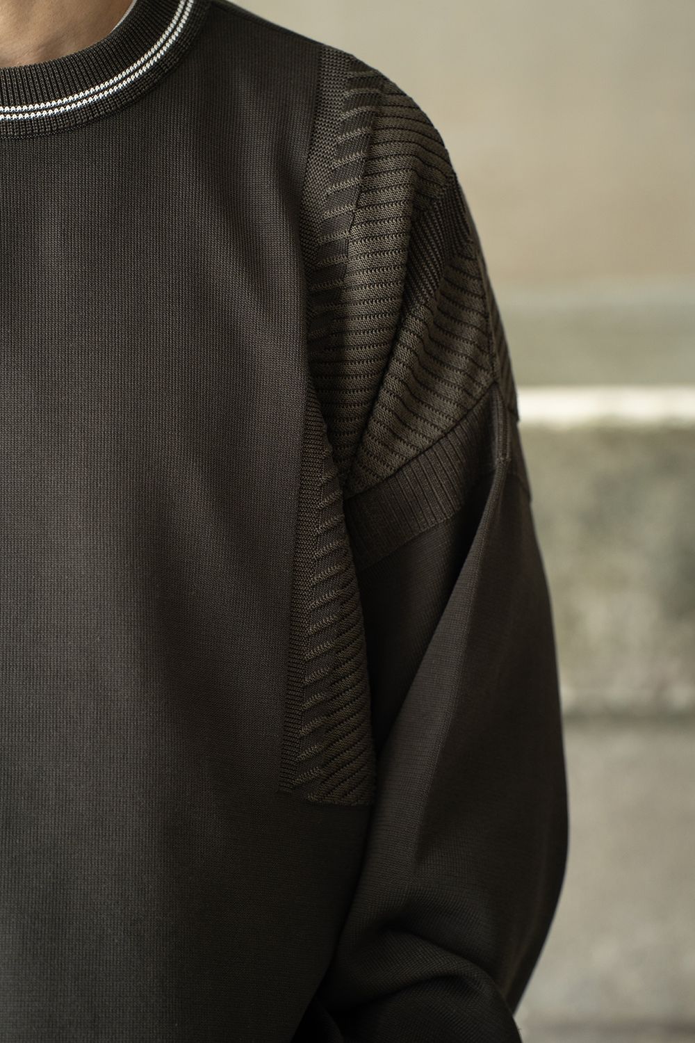 【25AW】Shimobashira Knit(DARK OLIVE)