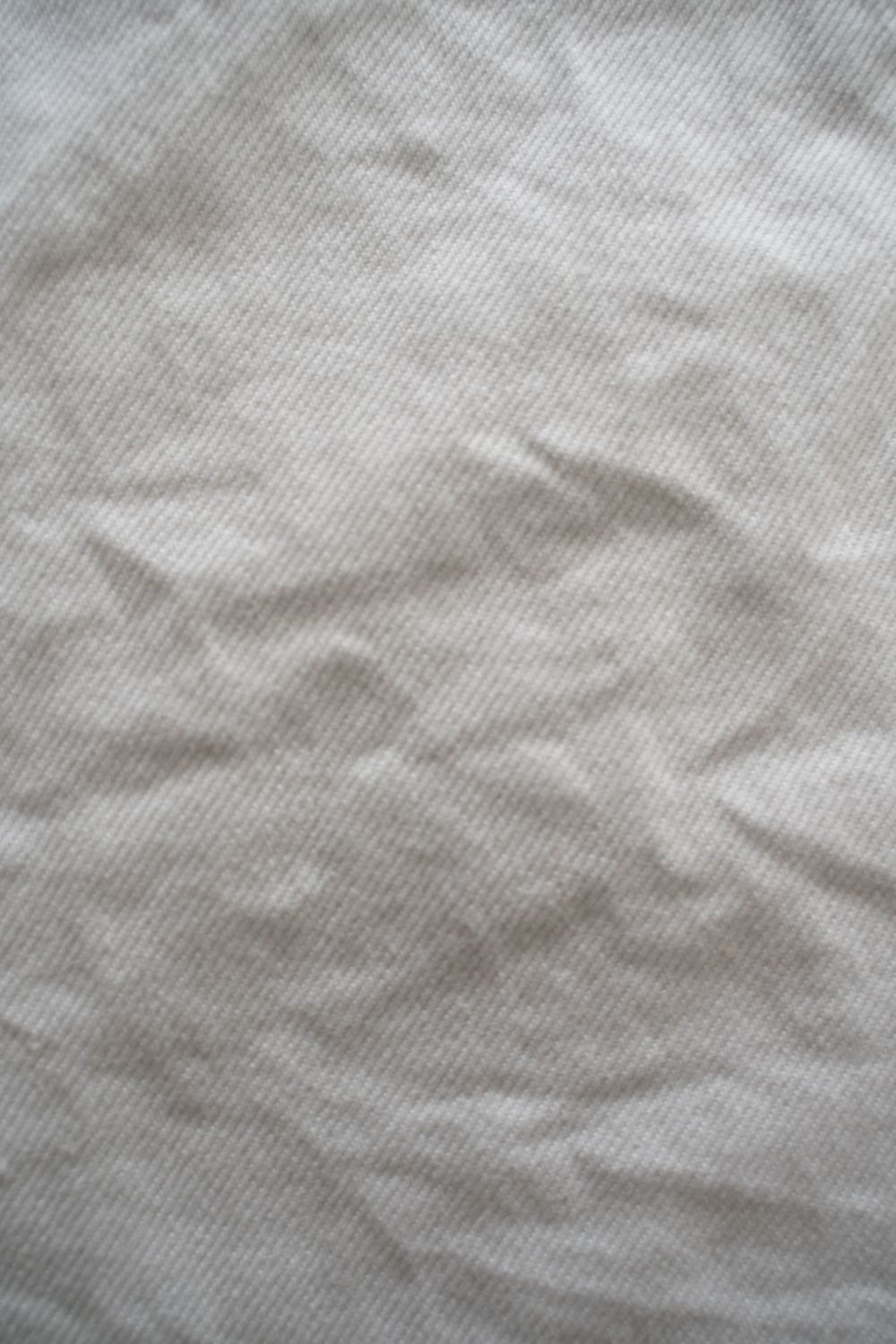 【26SS】11.5ozデニムディープタックパンツ(ASH WHITE)