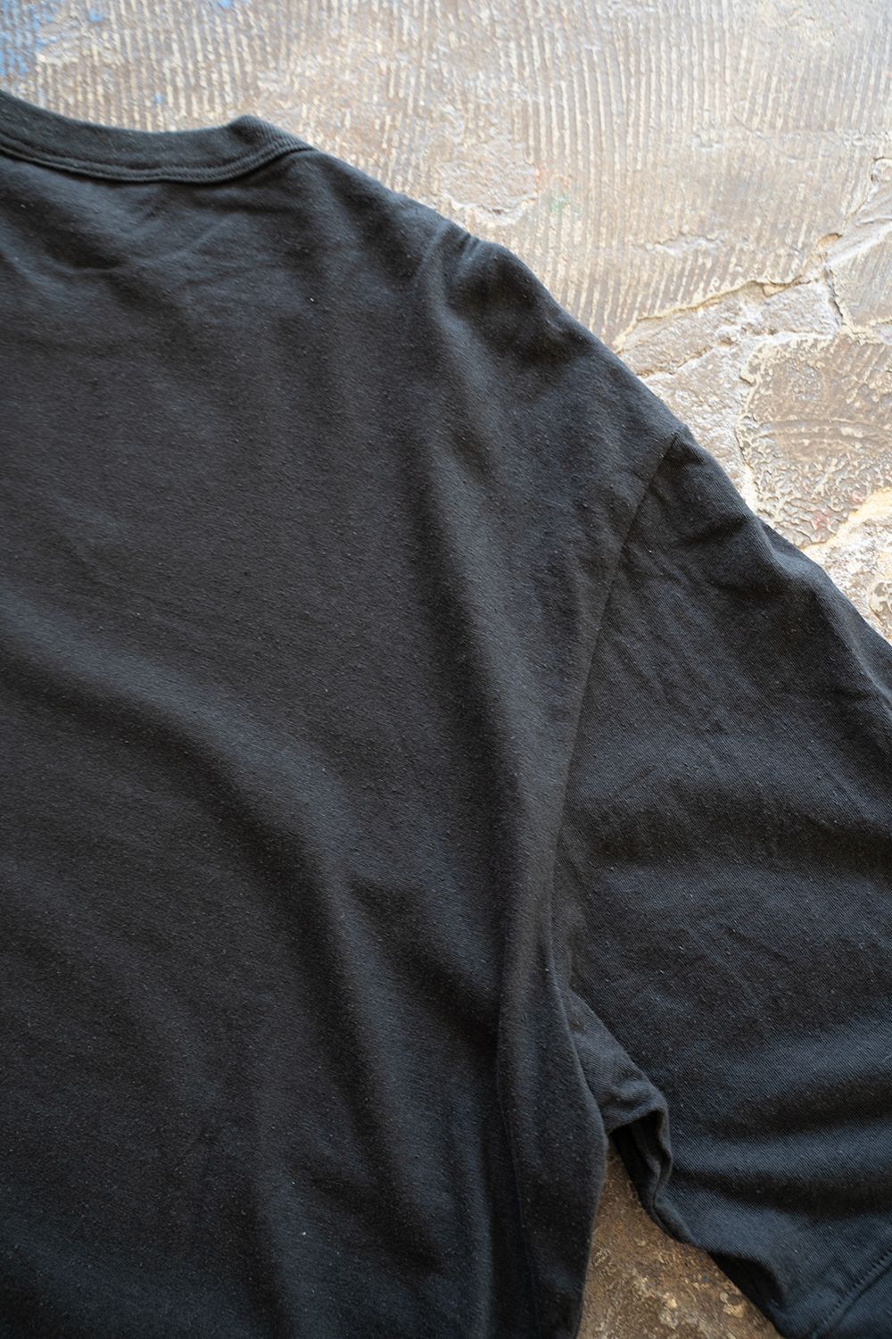 【ラスト1点】【25SS】シルクネップTシャツ(INK BLACK)