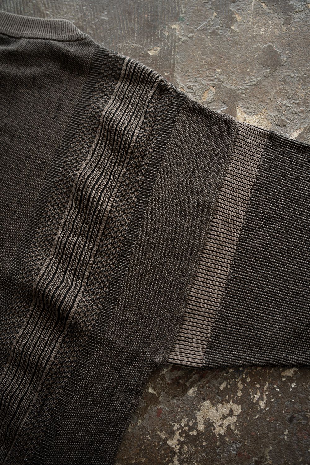 【26SS】Ryokufu Henley Knit(GREIGE)