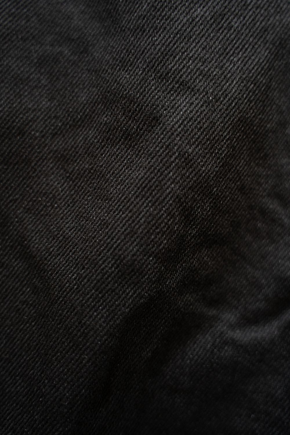 【ラスト1点】【24AW】インボックスタック12ozデニムパンツ(BLACK)
