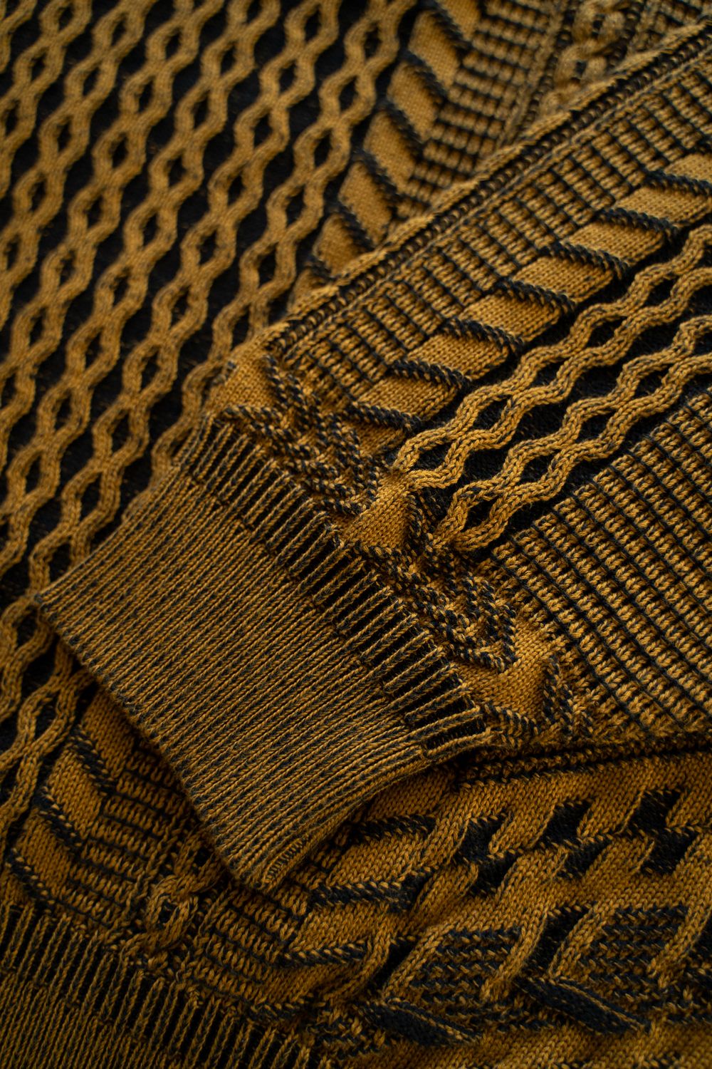 【ラスト1点】【25AW】Fubuki Knit(MUSTARD)
