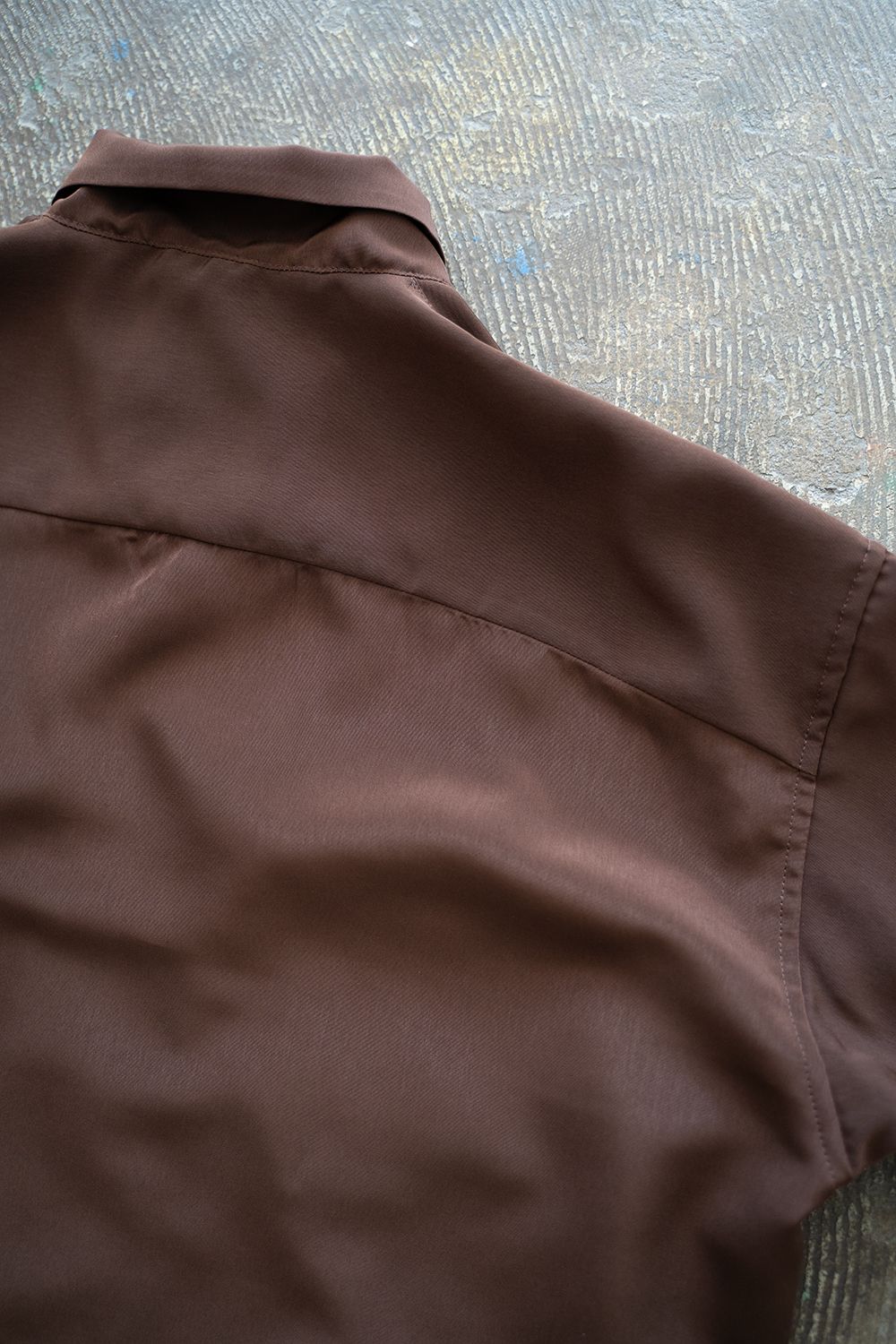 【25SS】Peached PE Fatigue H/S Shirt/ピーチ加工ファティーグハーフスリーブシャツ(BROWN)