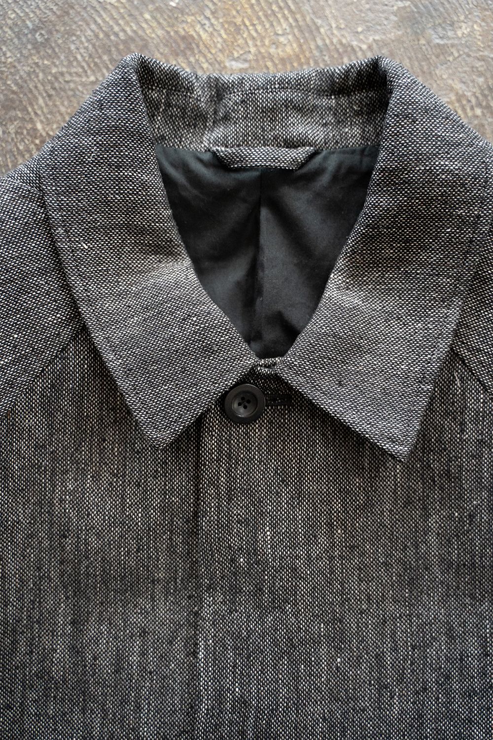 STILL BY HAND - 【23SS】リネン×シルクステンカラーハーフ