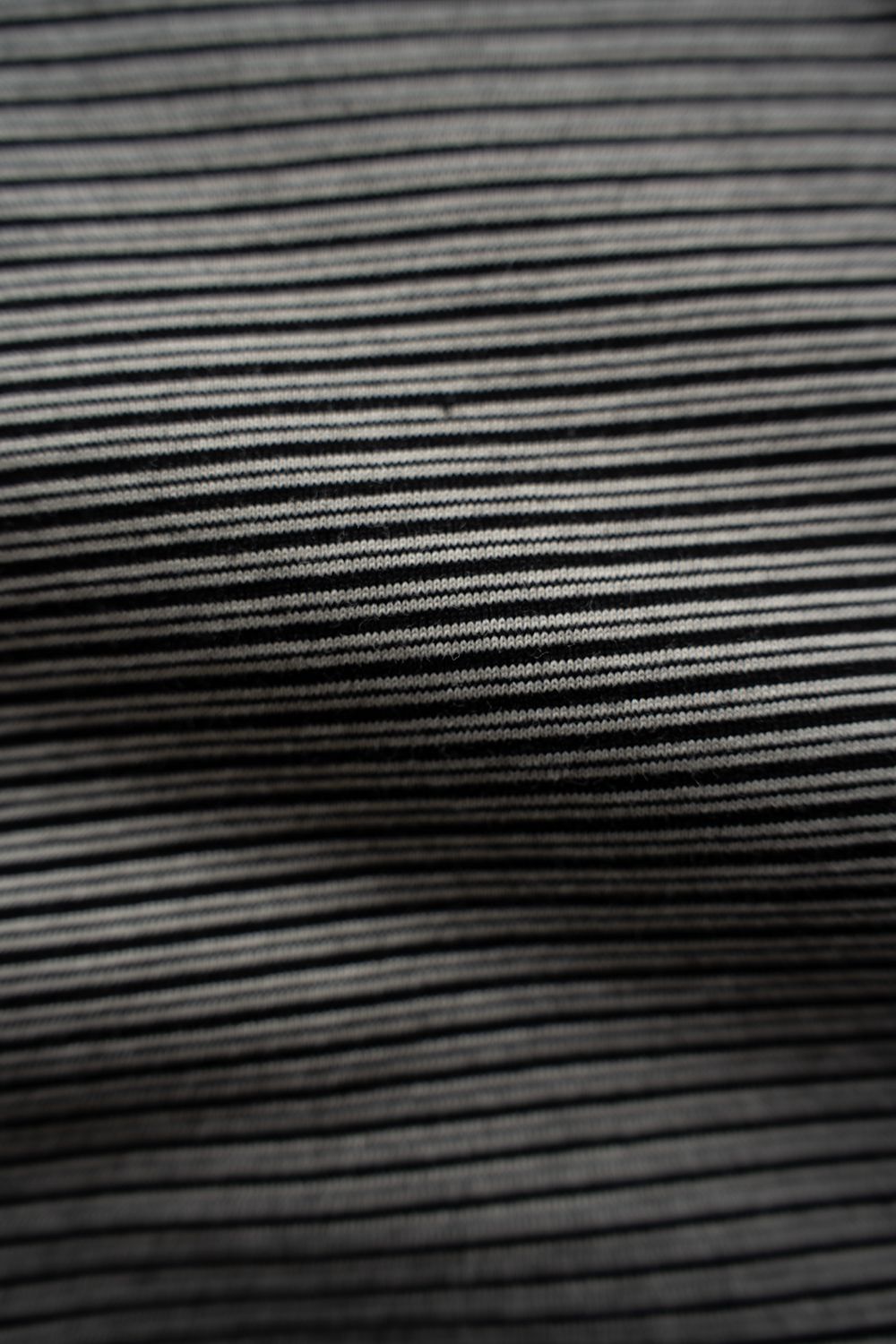 【26SS】ボーダーTシャツ(GREY×BLACK)