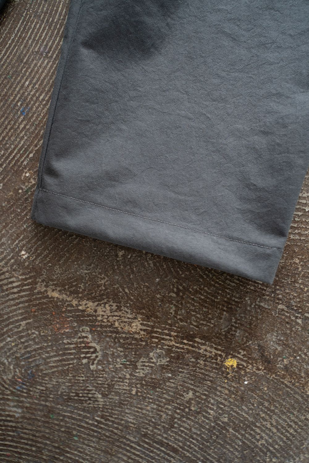 【ラスト1点】【25SS】ディープタックナイロンイージーパンツ(SLATE GRAY)