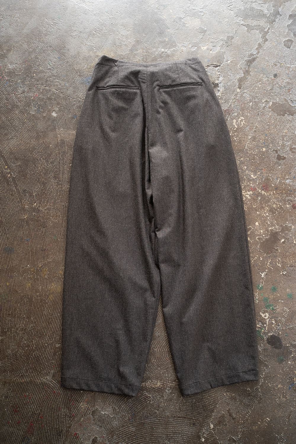 【2025最新作】 KICS DOCUMENT. - 【ラスト1点】【23AW】Stretch T/W Gathered パンツ