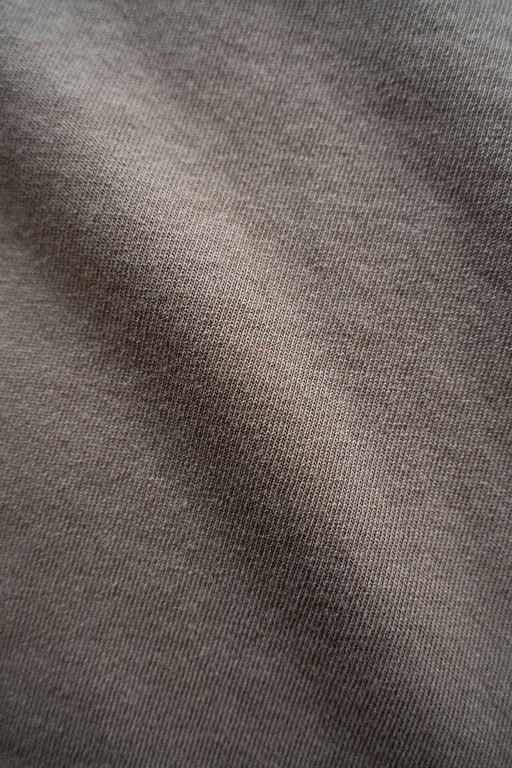 【ラスト1点】【25SS】強撚コットンポロカットソー(MOCHA BEIGE)