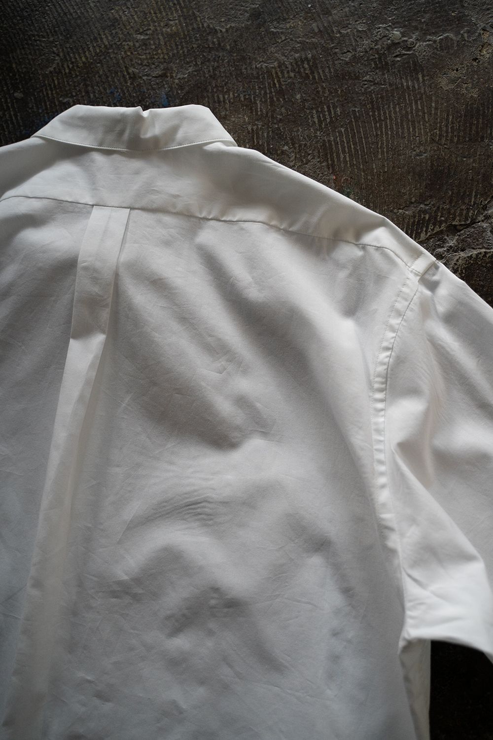 【ラスト1点】【24AW】ブロードレギュラーカラーシャツ(WHITE)