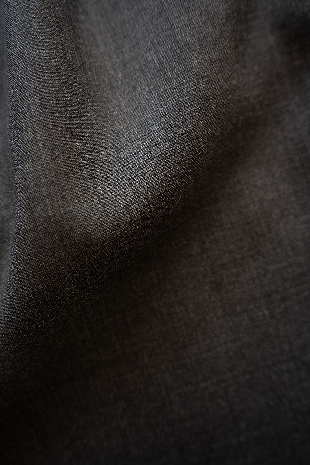 【26SS】Super120'sウールハーフパンツ(CHARCOAL)