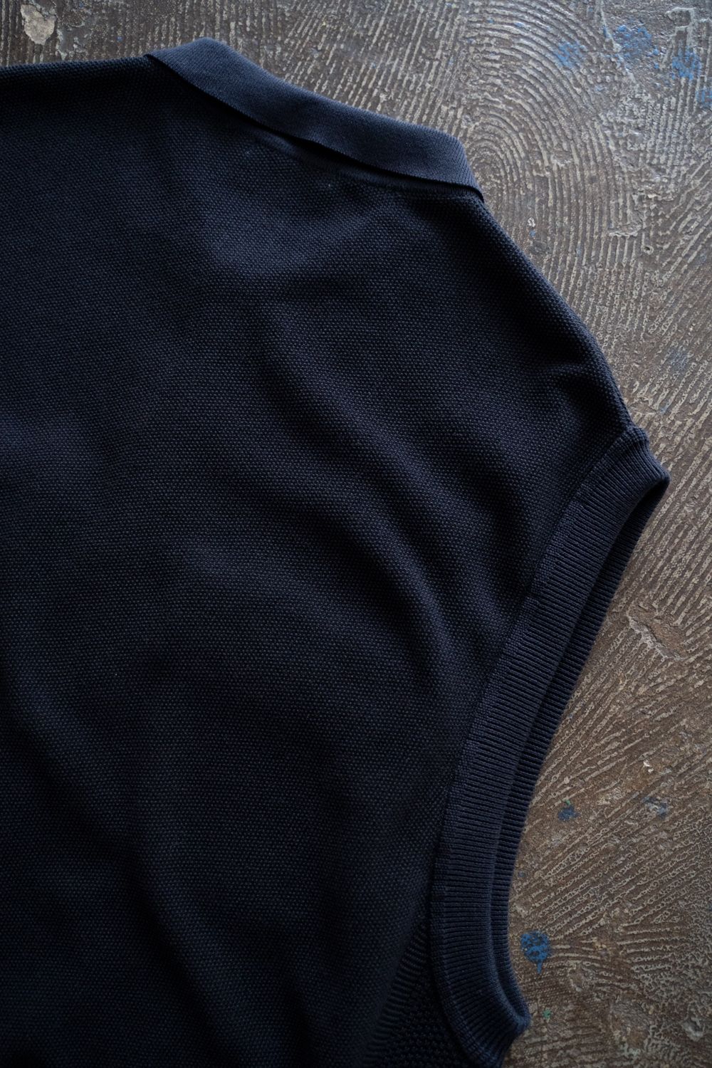 【26SS】Haoto collar Vest(DARK NAVY)
