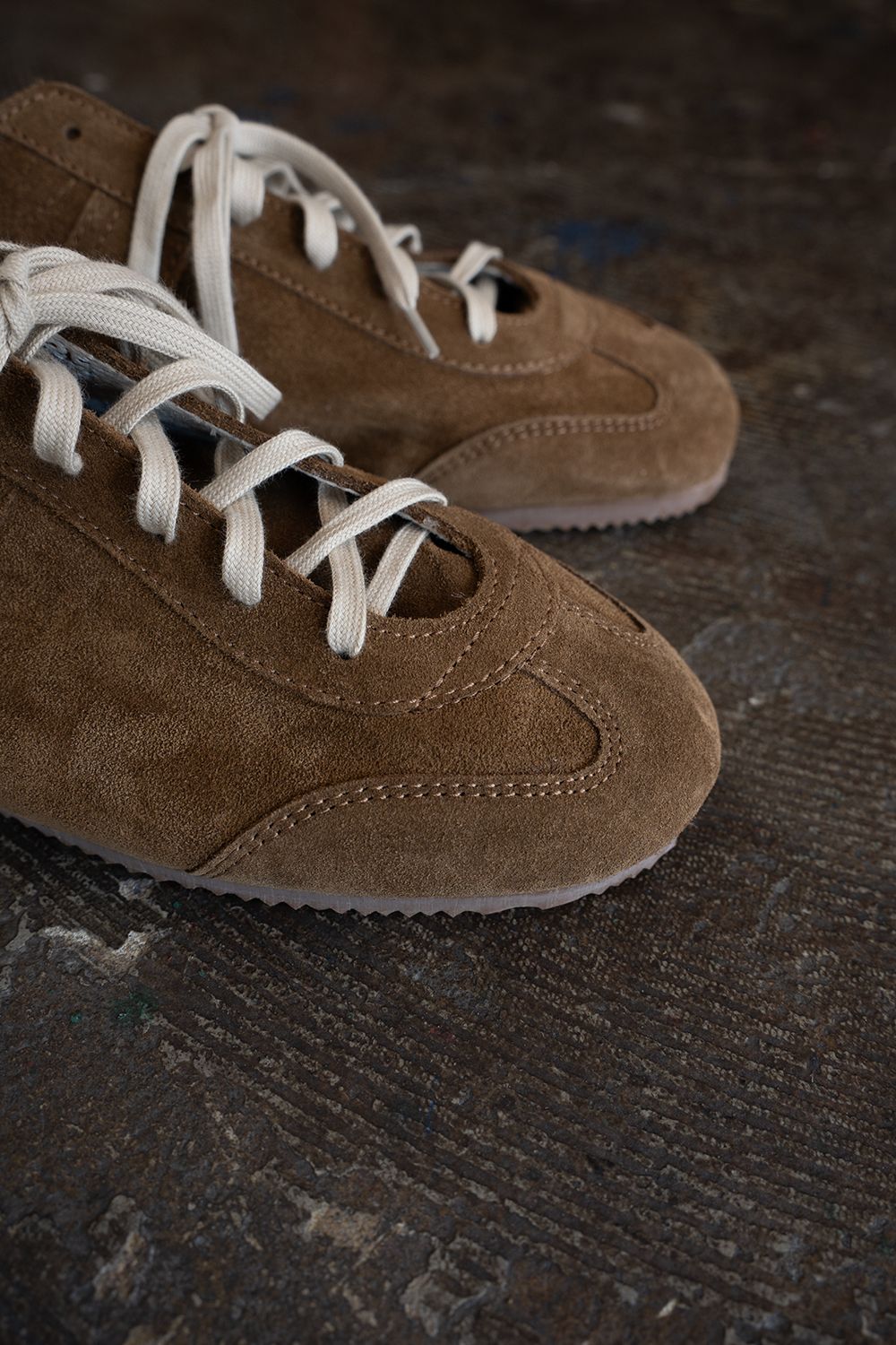 【26AW】REPRODUCTION OF FOUND×STILL BY HAND Sneaker '26 スウェードスニーカー(BROWN)
