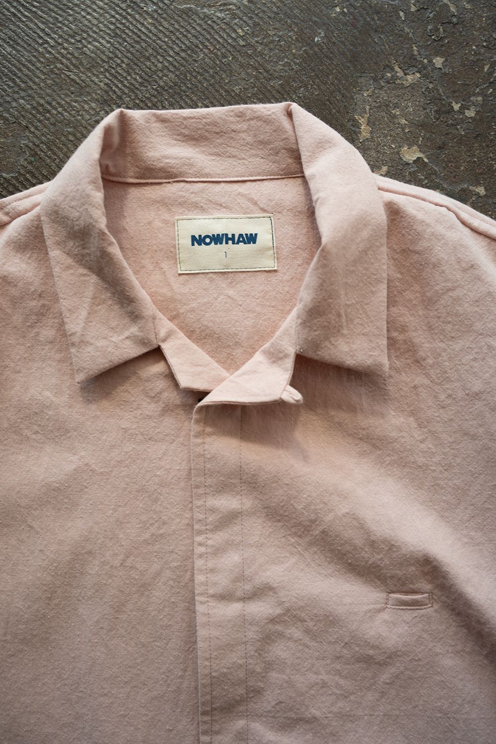 【26SS】"joint(short)"pajama【オールインワン】(wwashed light cotton PINK)