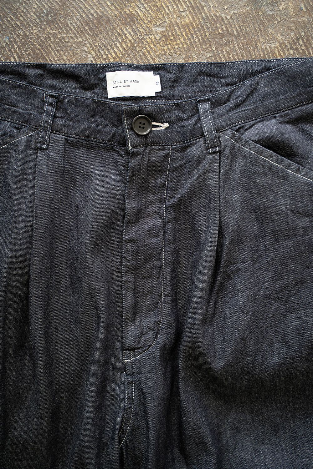 【ラスト1点】【25SS】5.5ozデニムワンタックパンツ(INDIGO)
