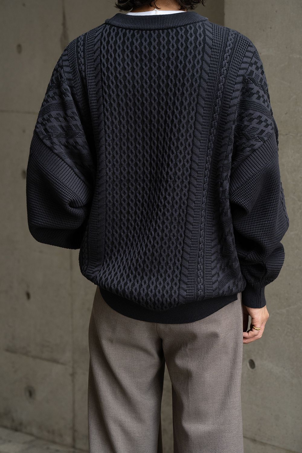 【25AW】Fubuki Knit(DARK NAVY)