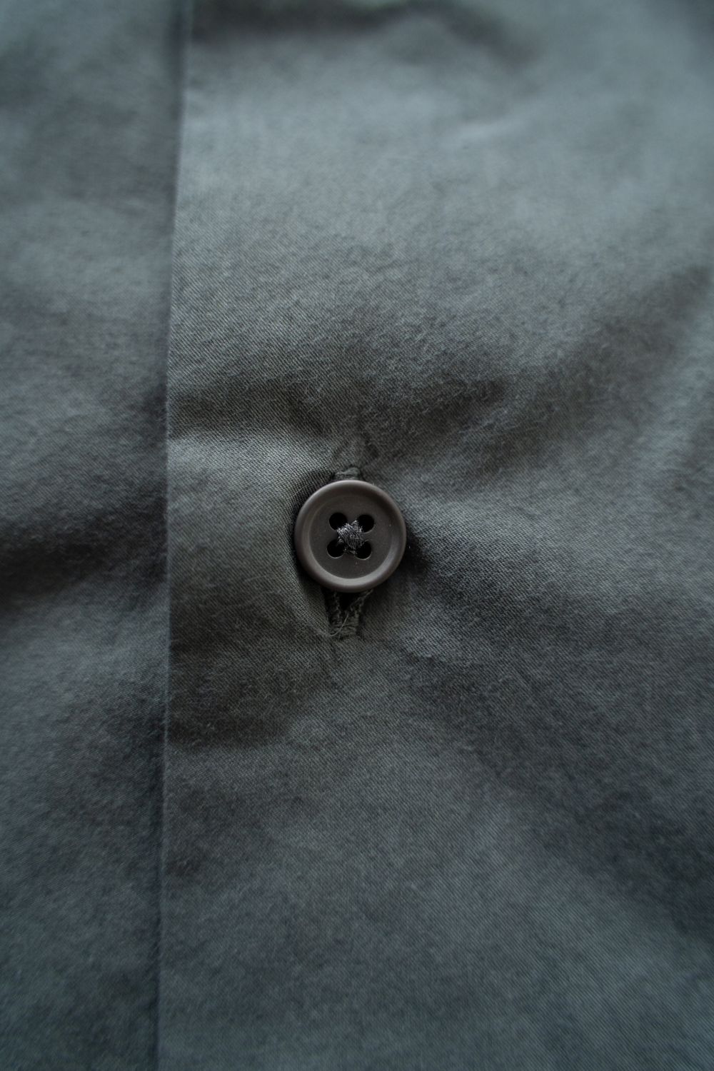 【ラスト1点】【25AW】ガーメントダイオーバーシャツ(BLUE GREY)