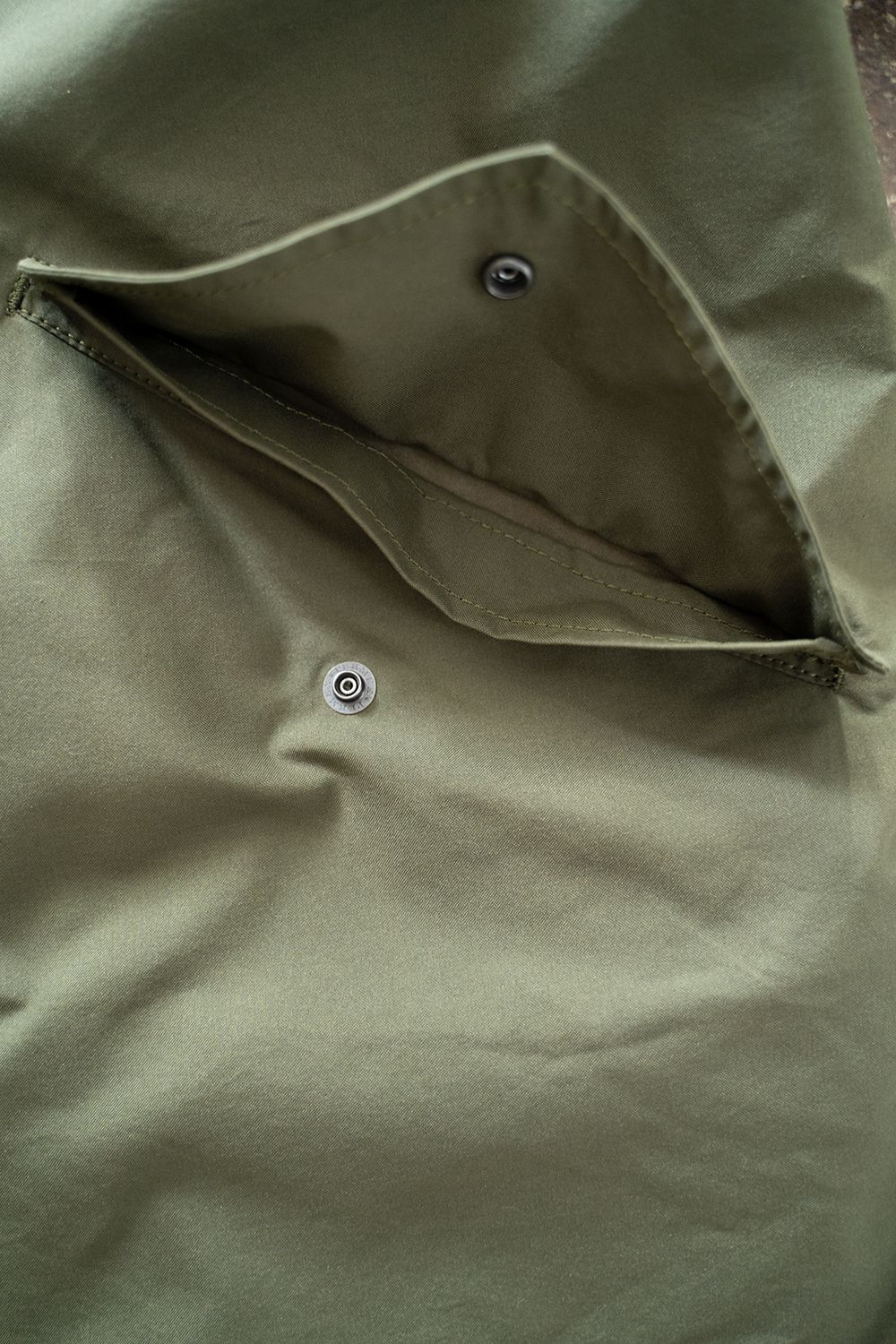 【ラスト1点】【22AW】スビンコットンナイロンオックスM65フィールドパーカー(OLIVE)