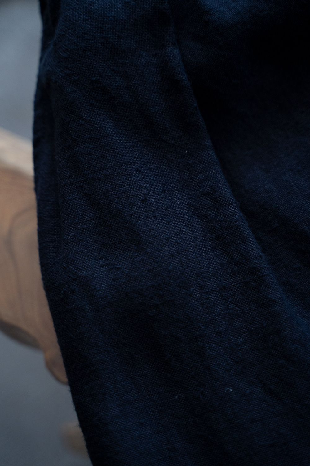 起毛大麻パンツ(濃紺)