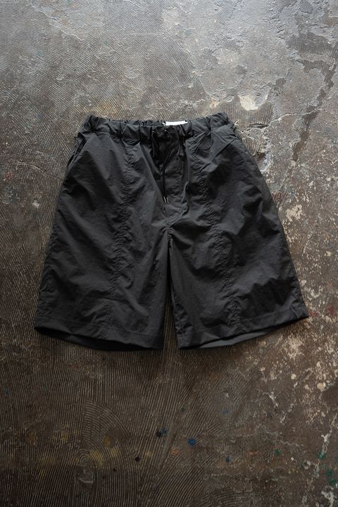 【26SS】ストレッチナイロンハーフパンツ(CHARCOAL)