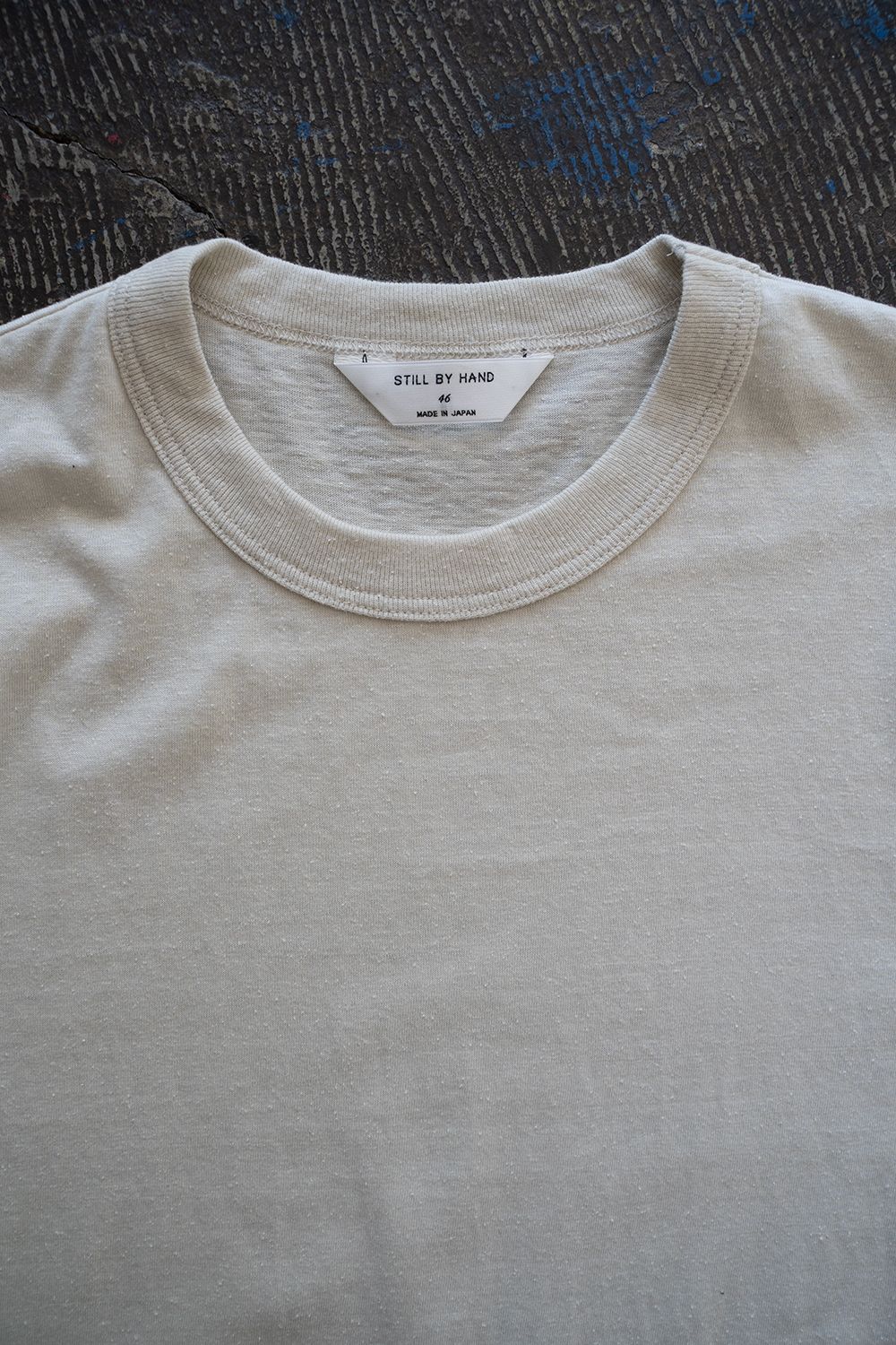 【ラスト1点】【25SS】シルクネップTシャツ(ECRU)