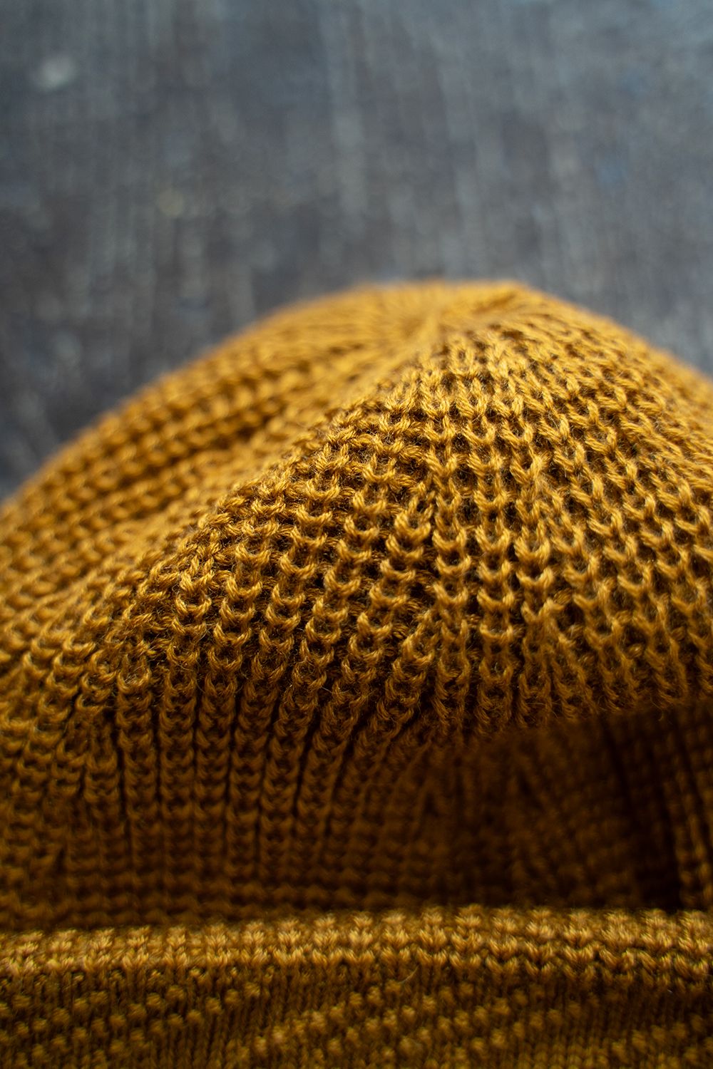 【23AW】Yagasuri Knit Cap(MUSTARD)