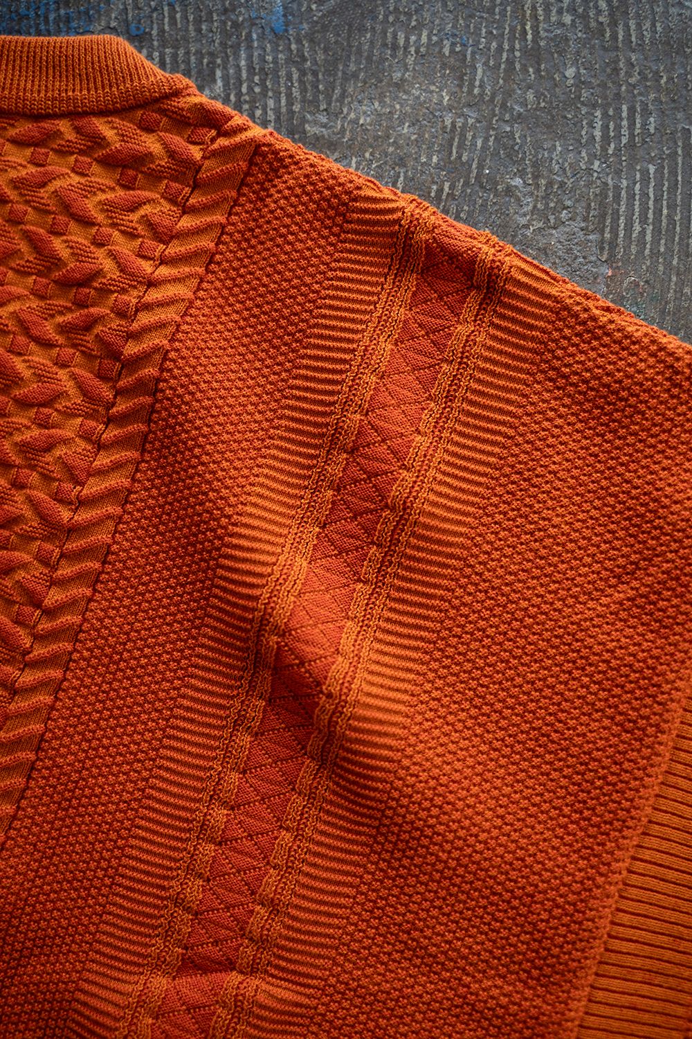 【ラスト1点】【24SS】Kusabue Knit(ORANGE)