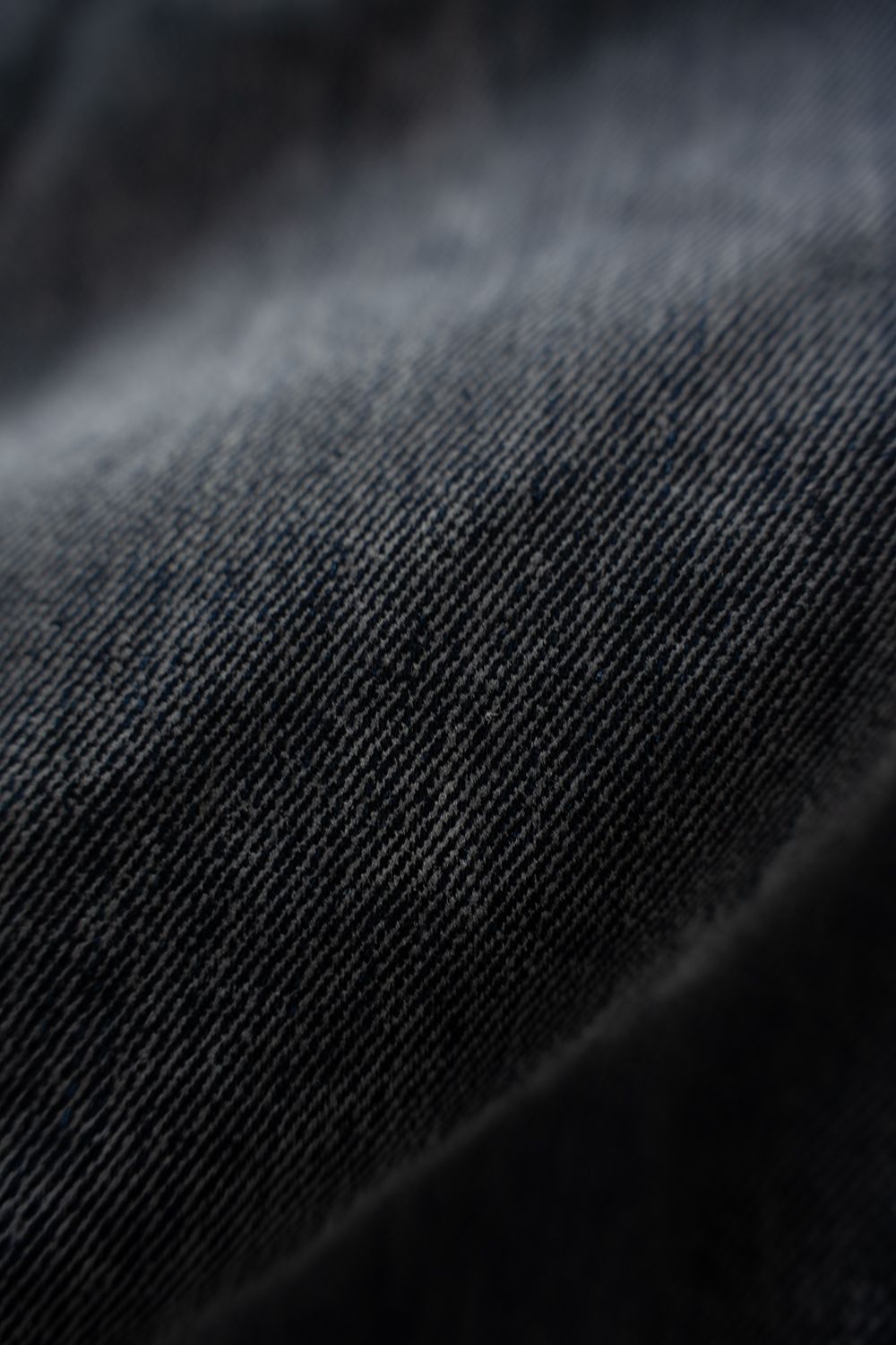 【26AW】Washed Flocked Denim Jacket(FADED GRAY)
