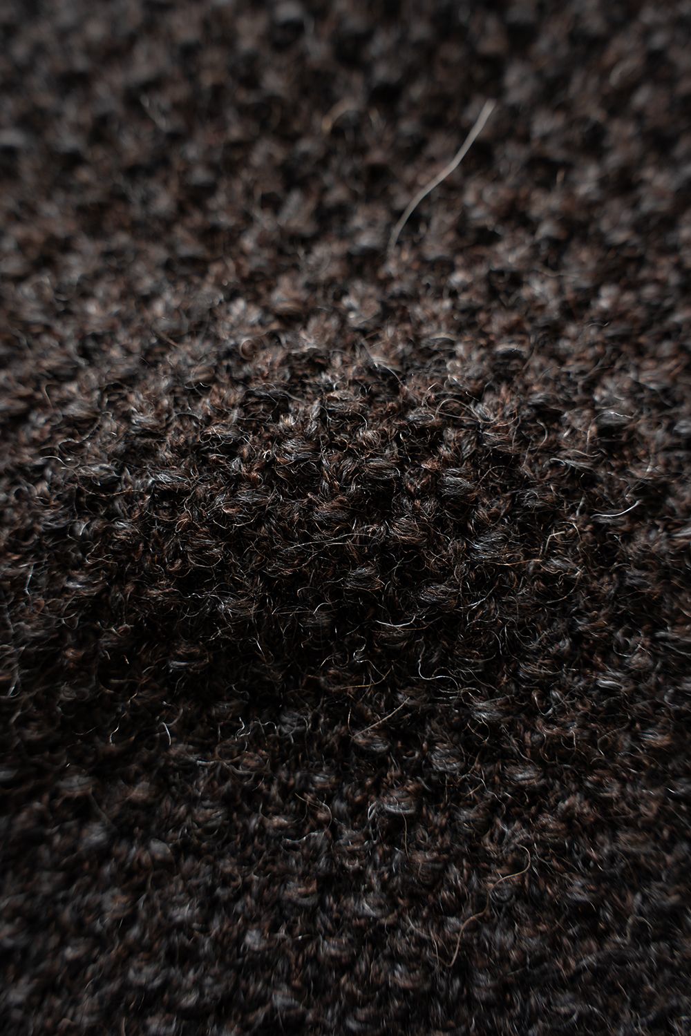 【26AW】5Gニットブルゾン(BROWN CHARCOAL)