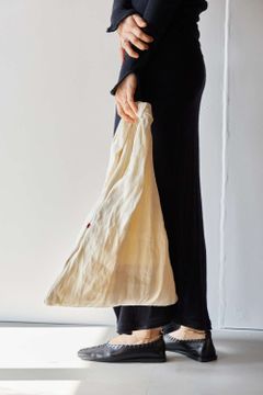 【ラスト1点】和紙×キュプラトートバッグ(OFF WHITE)