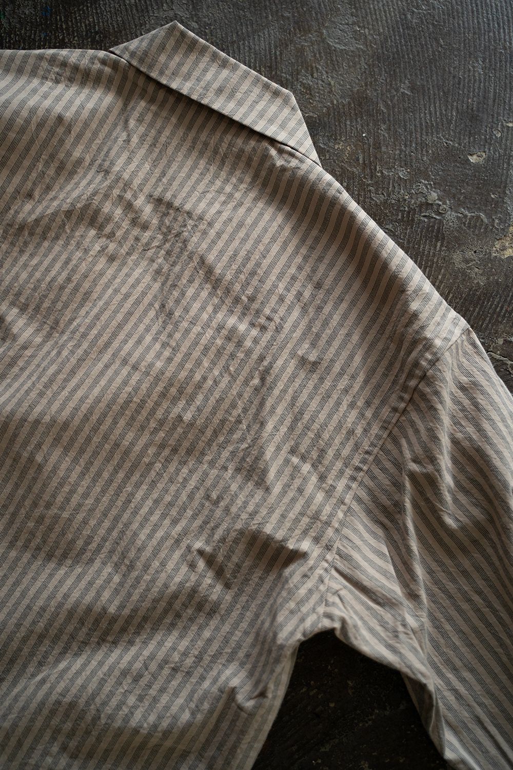 【25SS】"day"パジャマ【セットアップ】(Triple Stripe BEIGE)