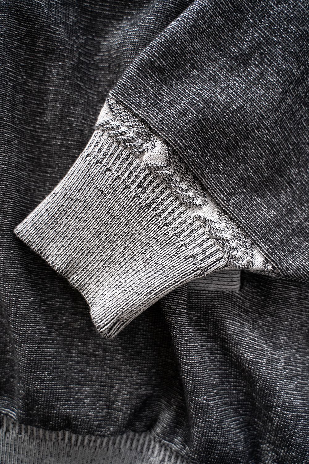 YASHIKI - 【ラスト1点】【25SS】Seika Knit Blouson(MIX GRAY YASHIKI - 【ラスト1点】【25SS】Seika Knit Blouson(MIX GRAY
