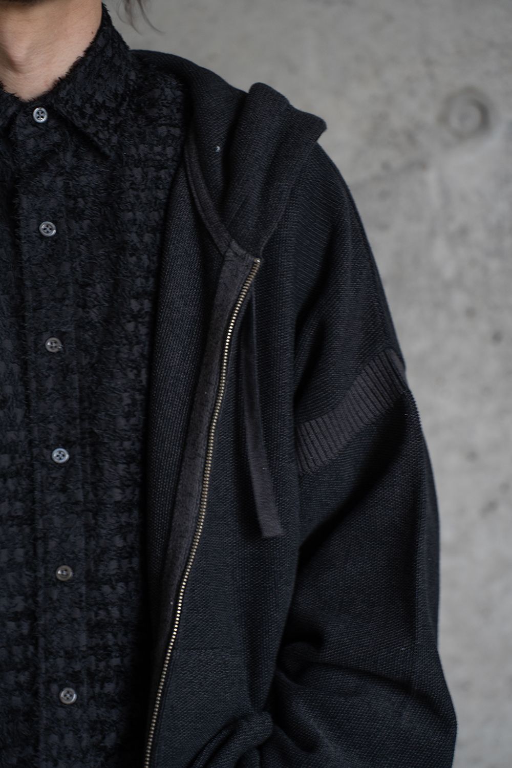 【26SS】Senshun Zip Hoodie(BLACK)